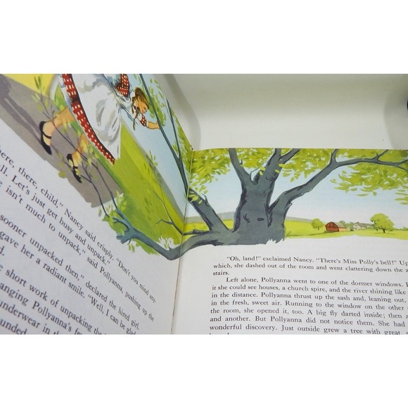 Eleanor H. Porter's Pollyanna Hard Cover Illustrated 1960 Grosset & Dunlop - Picture 7 of 13